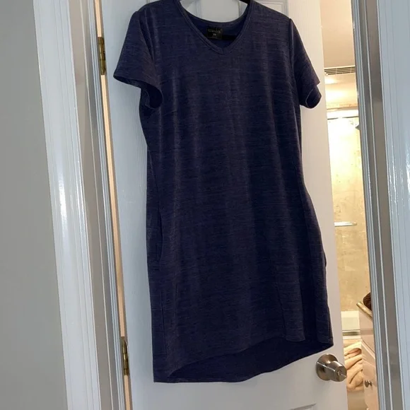 32 degrees t shirt dress 32 Degrees Cool lightweight stretch t-shirt dress teal small NWT